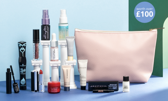 Feel Unique GWP Beauty Bag Worth Over £100!