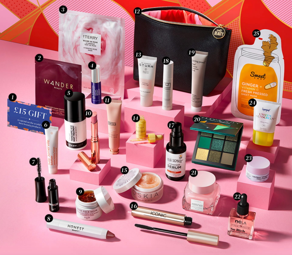 Cult Beauty Best Of 2020 Gift With Purchase Worth 445 Contents