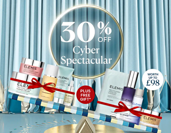 Elemis 30% Off & 5 Piece Gift With Purchase Worth £98!