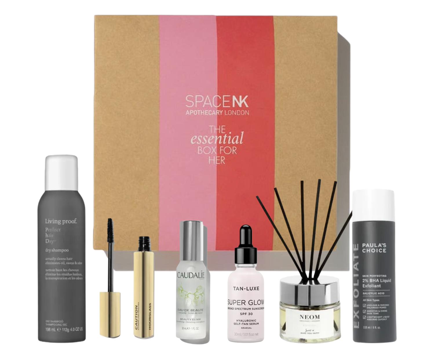 Space NK The Essential Box For Her 2021 Contents Beauty Boxes