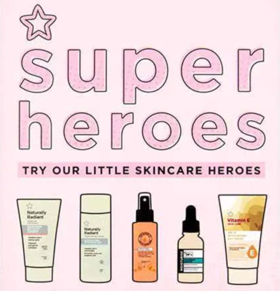 Superdrug Super Heroes Skincare Set