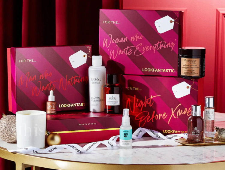 LookFantastic Gift Guide Boxes