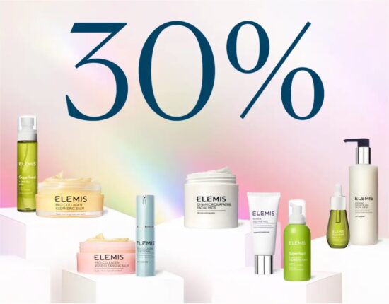 30% Off At ELEMIS – Discount Code