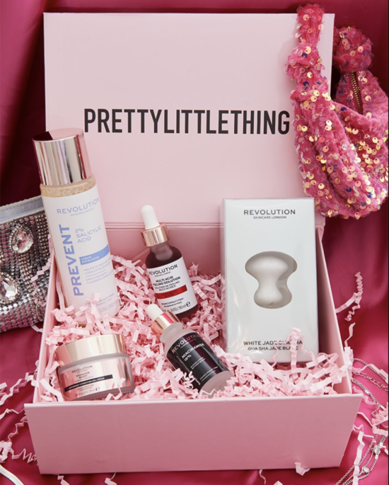Pretty Little Thing x Revolution Skincare Beauty Box