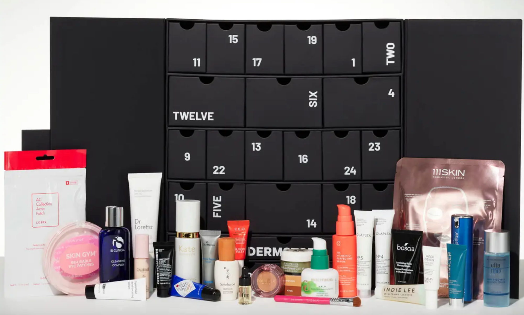 Dermstore Beauty Advent Calendar 2022 Contents