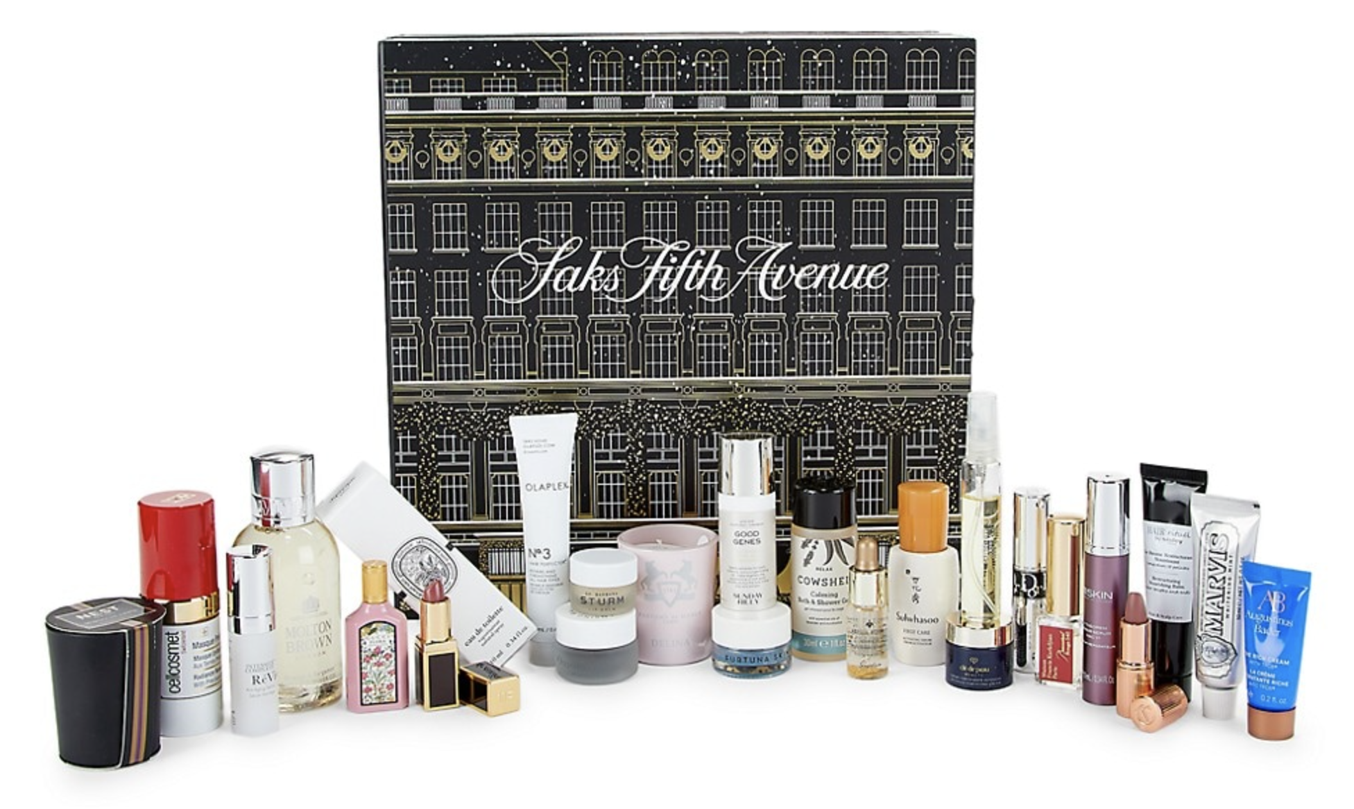 Saks Fifth Avenue Beauty Advent Calendar 2022 - Contents