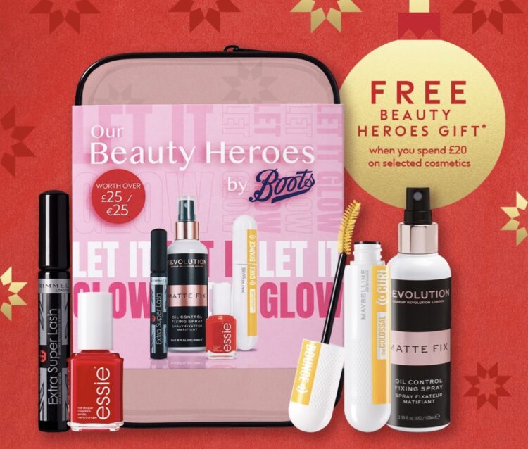 Boots free gift cosmetics