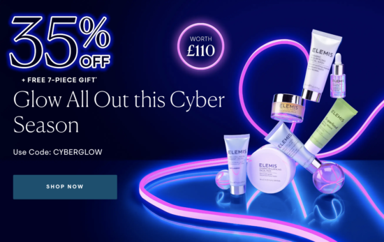 ELEMIS 35% Off & Free Cyber Gift