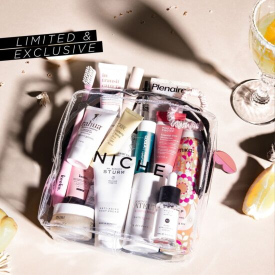 Niche Beauty Jet Set Bag Gift
