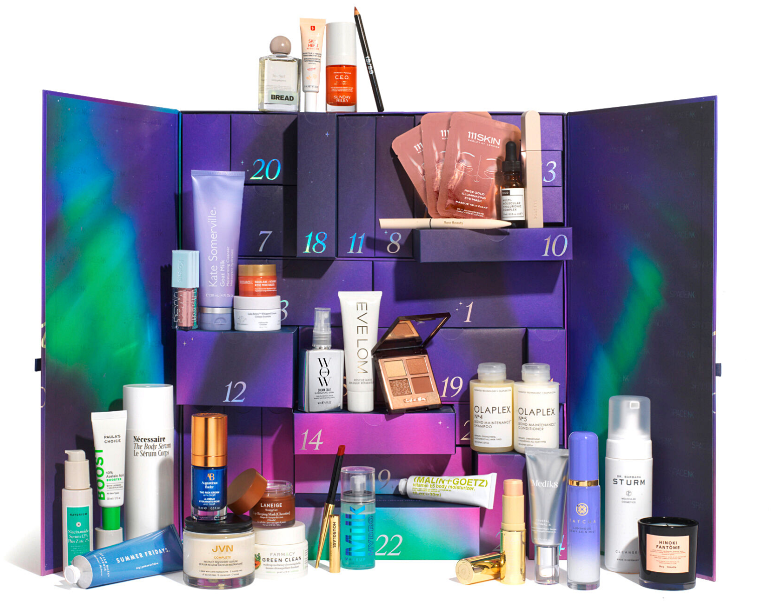 Space NK Advent Calendar 2023 - Contents Reveal