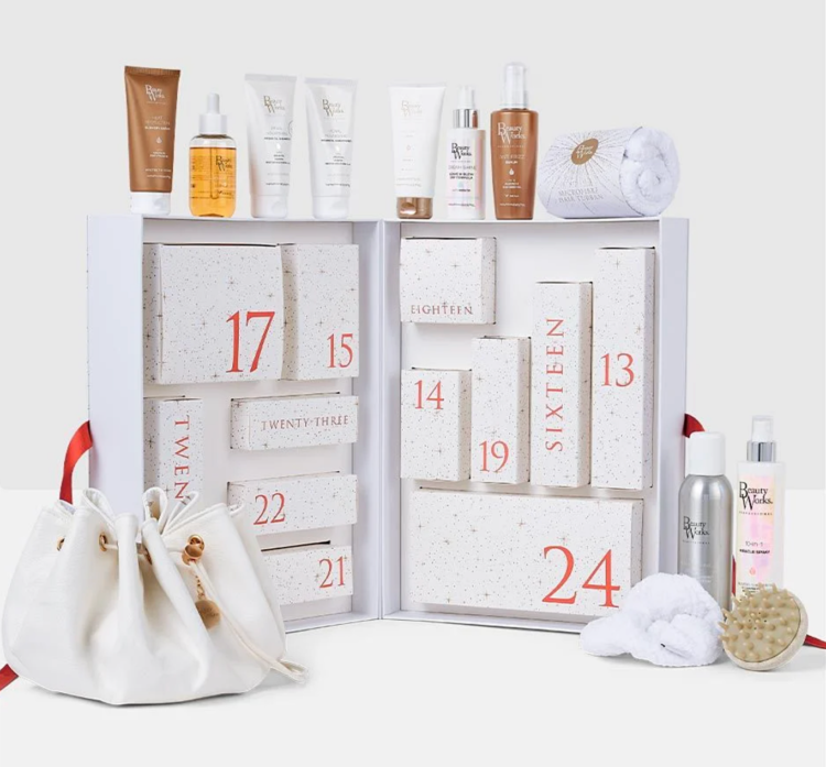 beauty-works-advent-calendar-2023-contents-price