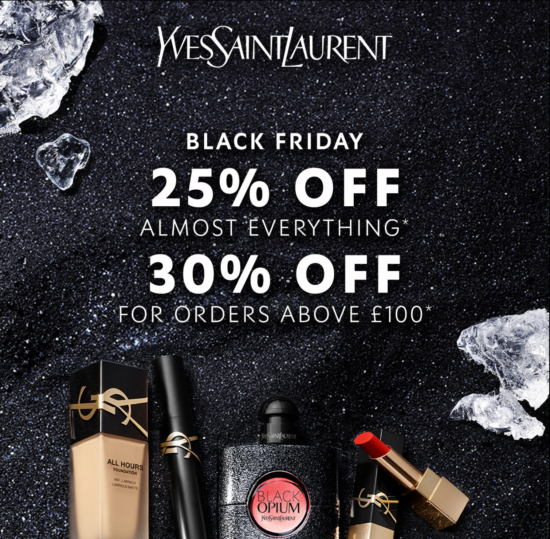YSL Beauty – Up to 30% Off