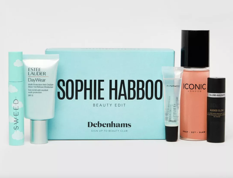 Debenhams x Sophie Habboo Beauty Box