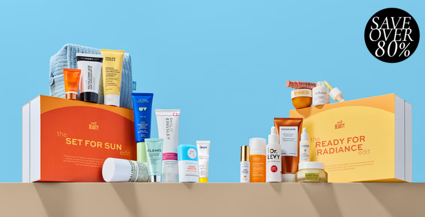 Cult Beauty Summer Saviours Edits Beauty Box
