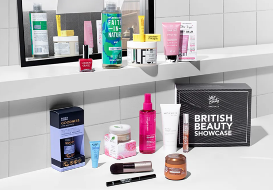 Latest In Beauty British Beauty Showcase Box