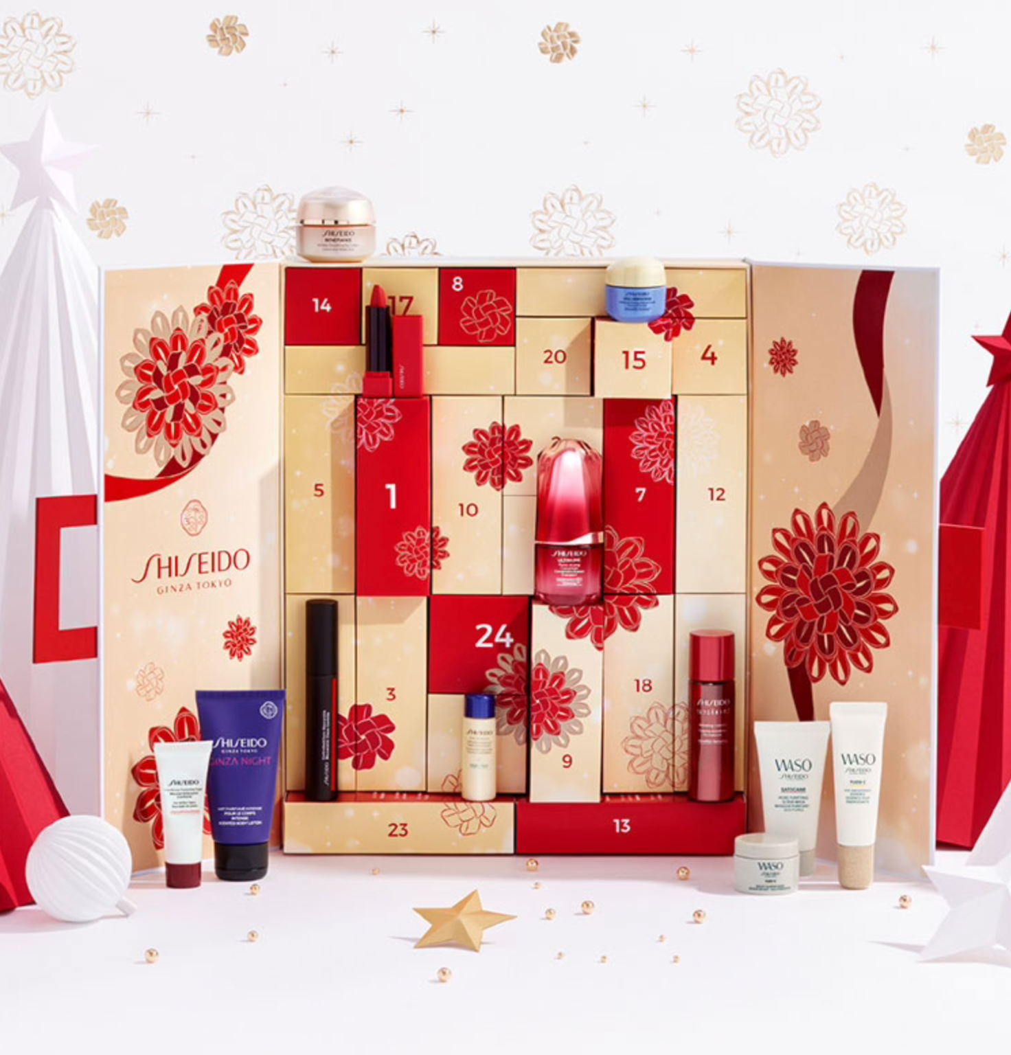 Shiseido Advent Calendar 2024 Contents, Price