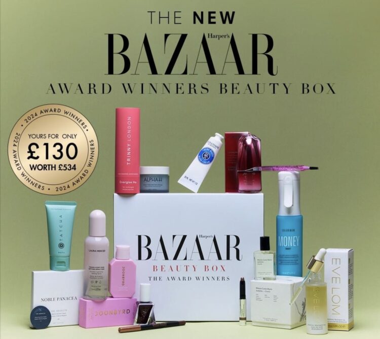 Harpers Bazaar award winners box