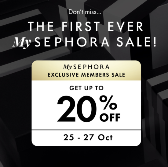 Sephora UK Members Sale 2024 – 20% OFF