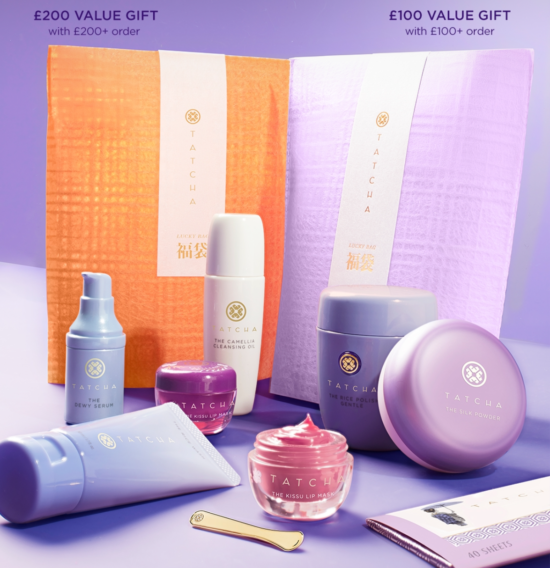 Tatcha Lucky Bags Gift With Purchase 2025