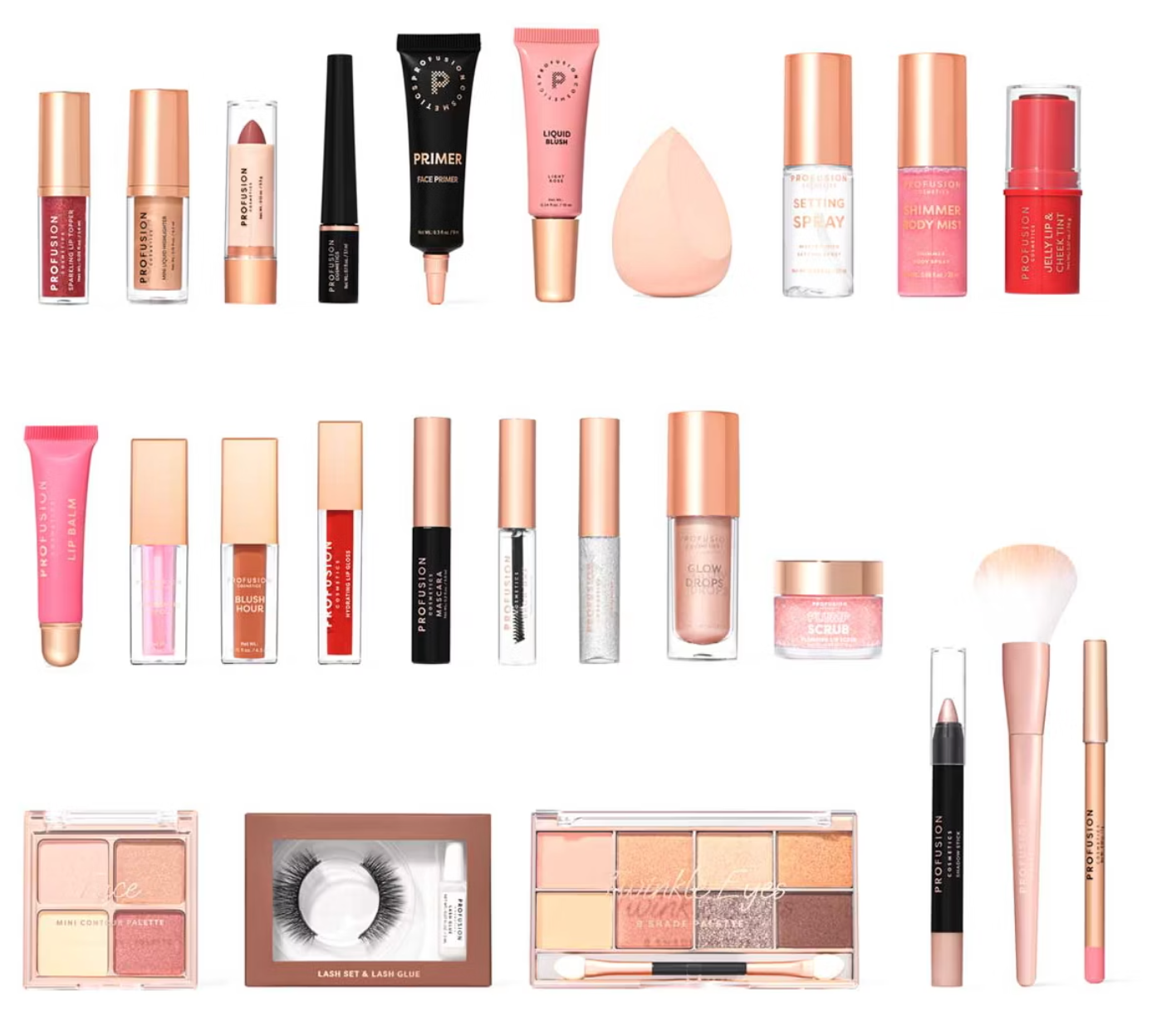 Profusion-beauty-advent-calendar-2025-contents