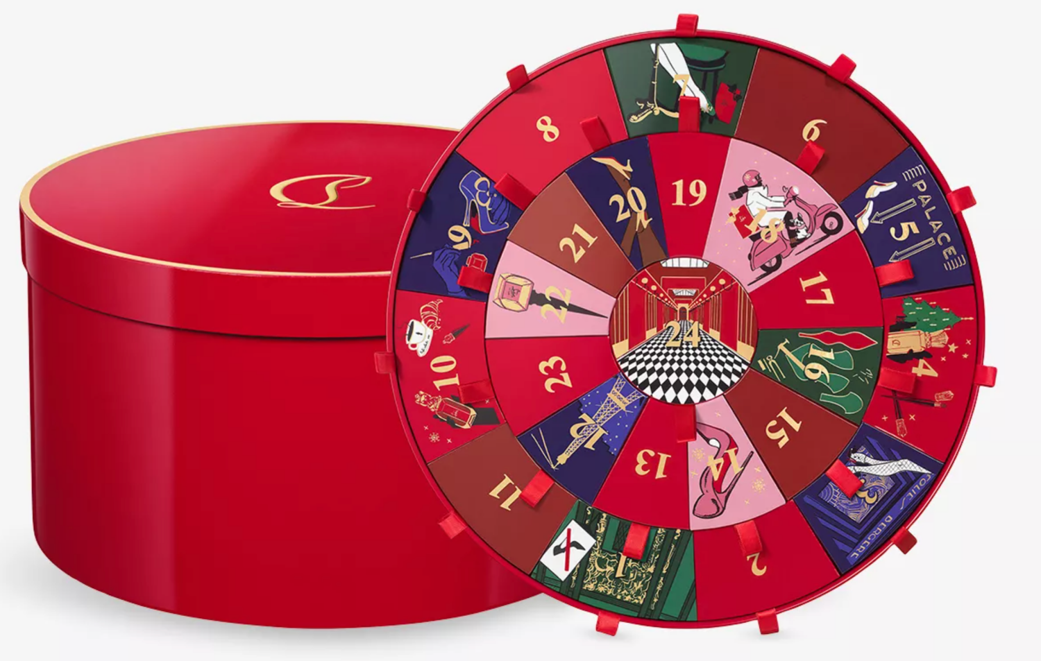 Christian Louboutin アドベントカレンダー 2022 Christian Louboutin Advent Calendar 24-Piece Makeup