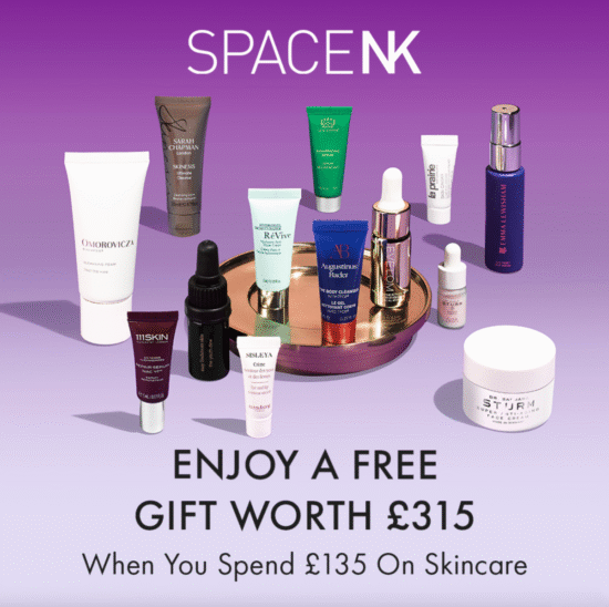 Space NK Skincare GWP – September 2025