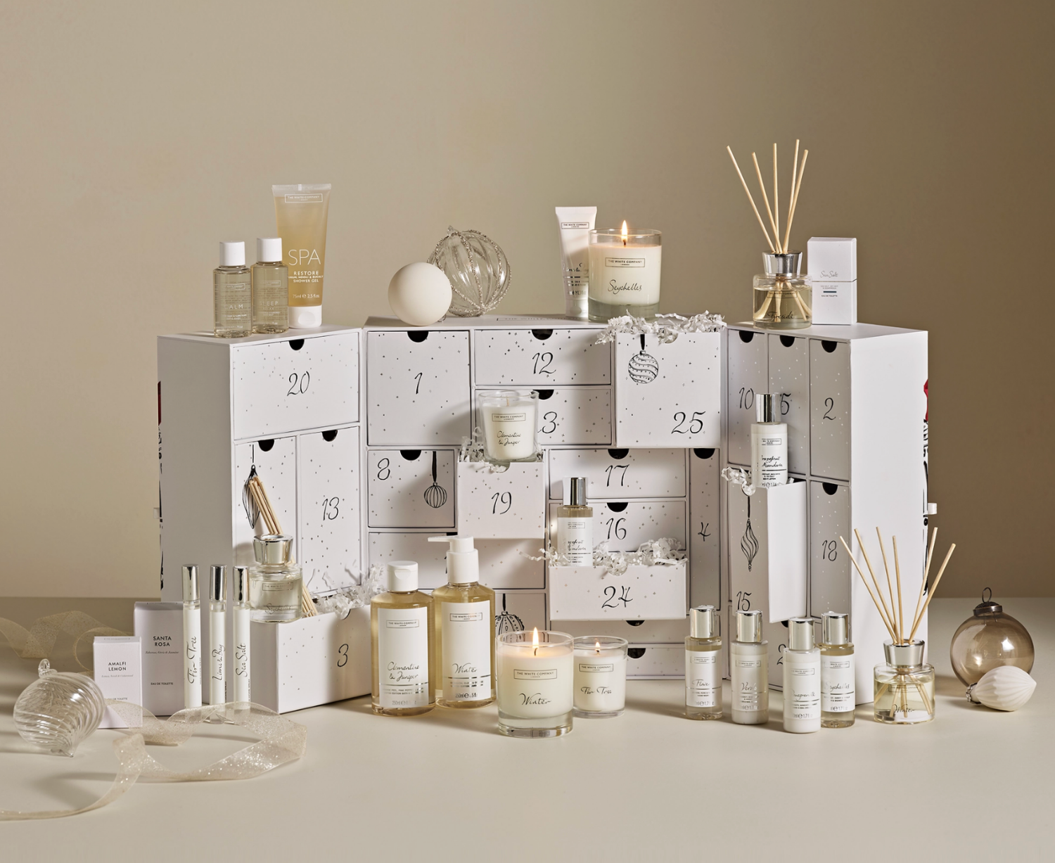 The-White-Company-advent-calendar-2025-contents