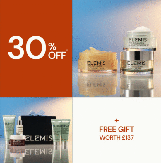ELEMIS Black Friday – 30% Off + Free Gift