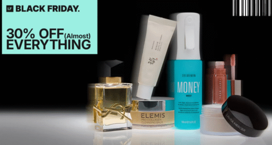 LOOKFANTASTIC 30% Off Almost Everything